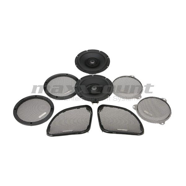 Soundstream HD14.652 Fairing Speaker Upgrade Kit 2Ohm / 75W with Grills suitable for Harley-Davidson® Touring 2014+