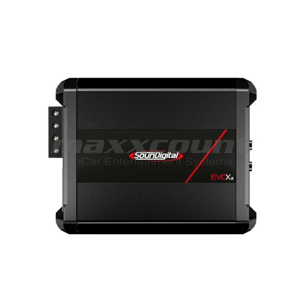 SounDigital 1200.4 EvoX2 (4Ω) 4-channel mini amplifier 1200W for motorcycles & powersports