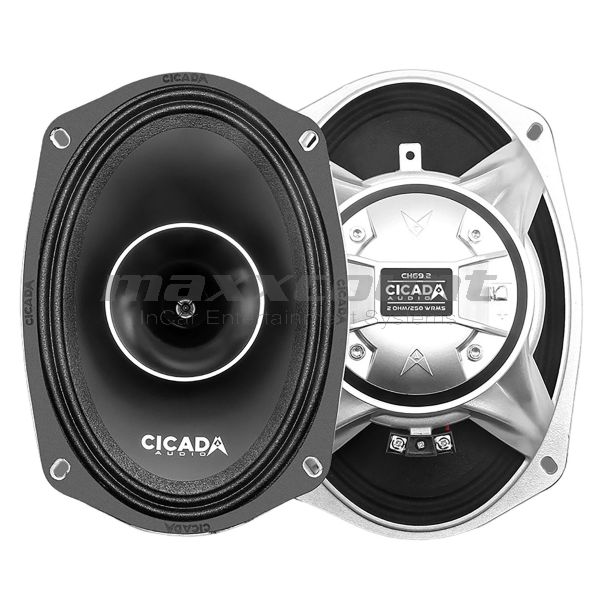 CICADA CH69.2 6x9" coax speaker 500W RMS (2Ω) suitable for Harley-Davidson® from 2014