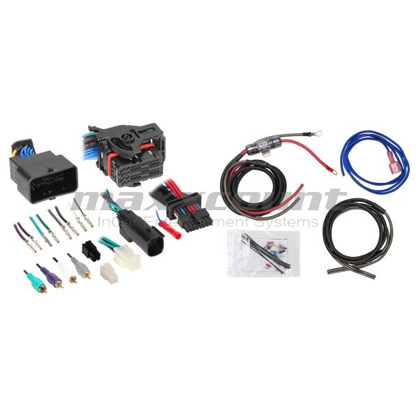 Metra DIY AmpKit (BC-9715+ST-AK8) amplifier connection kit audio & power supply for self-soldering suitable for Harley-Davidson® from 2014 