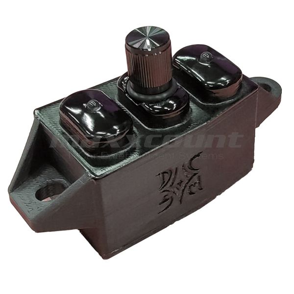 Dubes Custom HDBK2 SoundDigital bass level remote control suitable for Harley-Davidson® 2014-2022 