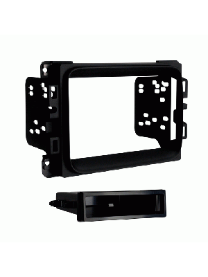 Metra 99-6518B Single DIN / Double DIN Dash Kit for Dodge RAM (from 2013) without 21,34cm (8.4 inch) touchscreen and Jeep Cherokee Sport from 2014 with 12.7 cm (5 inch) touchscreen