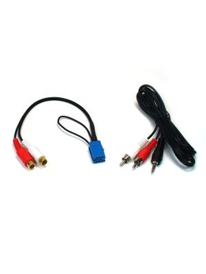AUX Input Adapter 3.5mm Jack / RCA for Smart ForTwo (Grundig)