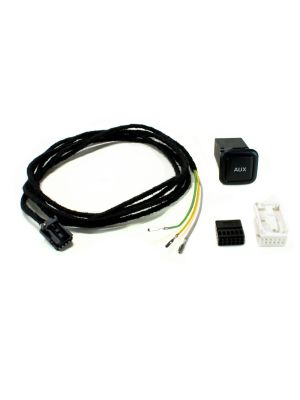 Kufatec 36892 AUX-In Jack Retrofit Kit for VW with MFD2 / RNS2