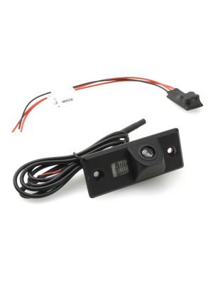 Rear view camera in license plate light for VAG2 including signal filter