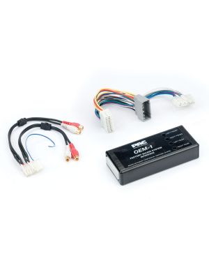 PAC AOEM-CHR 2 preamplifier adapter for Chrysler, Dodge & Jeep (2002-2010)