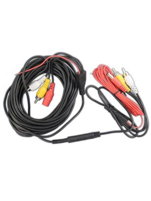 Rear View Camera Connection Cable (15m) with separable mini connector