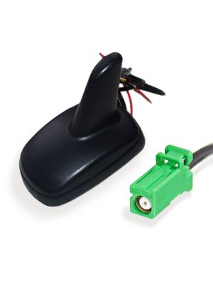 Active Roof Mount Antenna SharkFin for Radio (DIN) and GPS/Navigation (AVIC-F) and DVB-T (3.5 mm Jack) + 4m Extension Cable