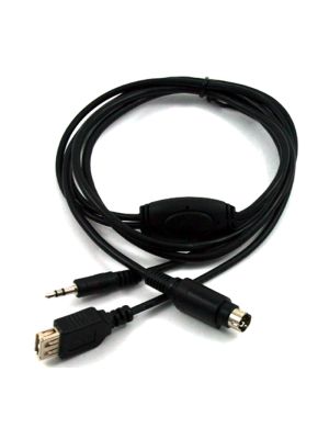GROM 35USB 3.5mm audio / 5V USB charging cable (1.5m) for GROM USB3 / MST4 / AND2