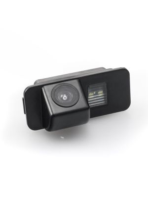 Rear view camera in license plate light (dynamic lines) for Ford EcoSport (from 2012), Focus (from 2008), Mondeo (from 2007), S-Max (from 2006) & Kuga (from 2008)