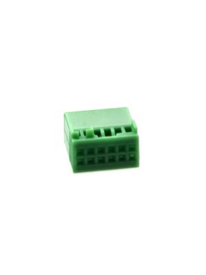 Quadlock Terminal Block Socket Connector Phone (Green 12-pin plug with 1 housing) for VW (from 2011)