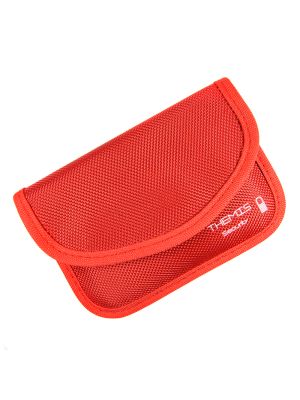 THEMIS Security Nylon Shielding Cover for keyless entry car key (12,5x8cm), 3 layer shielding, red