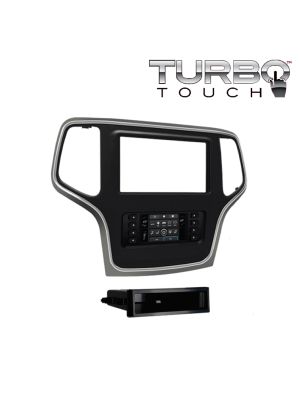 Metra 99-6536S 2DIN Turbotouch Dash Kit (silver) with touchscreen for Jeep Grand Cherokee (from 2015)