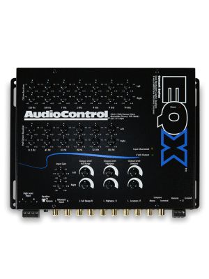 AudioControl EQX 2CH Trunk-mount Equalizer with Crossover 