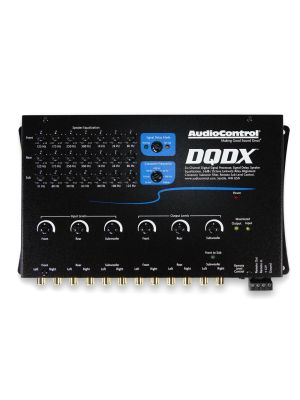 AudioControl DQDX 6CH Performance DSP with Equalizer, Crossover and Signal Delay 