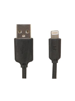iSimple IS9325BK USB to Lightning 8-pin adapter cable, 1m, black 