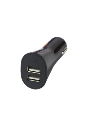 iSimple IS4724BK Dual Cigarette Lighter USB charging adapter 12V (2x 2.4A), black 