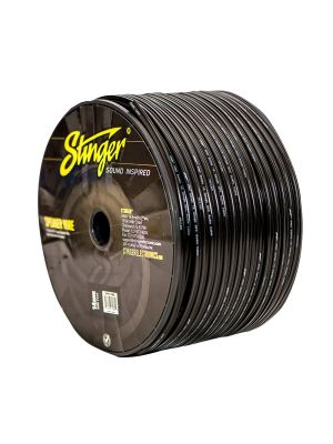 Stinger SPW514BK speaker cable 152,4m (500ft) roll, 14GA (2,5mm²), black