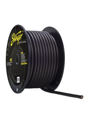 Stinger SHW14G power cable 30,5m (100 ft) roll, 4GA (25mm²), gray
