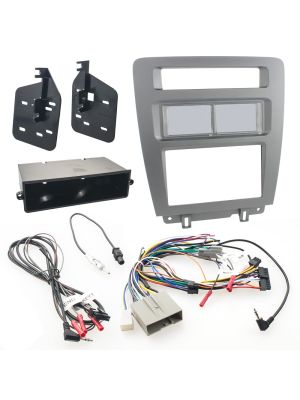 Scosche ITCFD01B Double DIN / Single DIN Dash Kit for Ford Mustang 2010-2014, without navigation