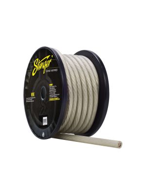 Stinger SHW10C power cable 15,2m (50 ft) roll, 1/0GA (50mm²), clear