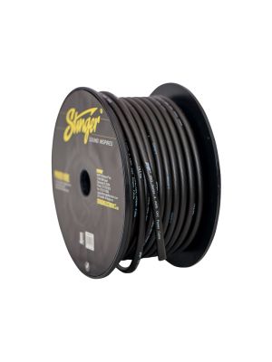 Stinger SPW14TB power cable 1m, 4GA (25mm²), black