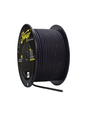 Stinger SPW18TB Reel 76,2m (250 ft) power cable, 8GA (10mm²), black