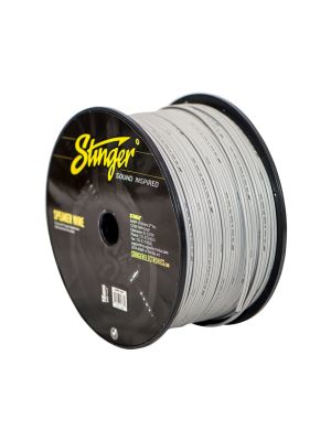Stinger SPW516WH speaker cable 152,4m (500ft) roll, 16GA (1,5mm²), white