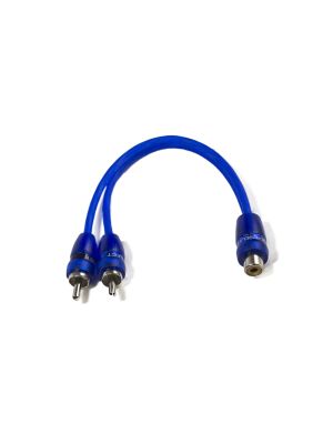 Stinger SELECT SSRCB2M RCA Y-adapter (1x socket > 2x plug) - Competition Series
