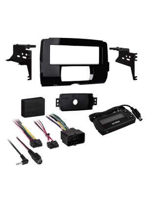 Metra 99-9700 1DIN Mounting kit with CAN-BUS Interface & Info-LCD suitable for Harley-Davidson® from 2014
