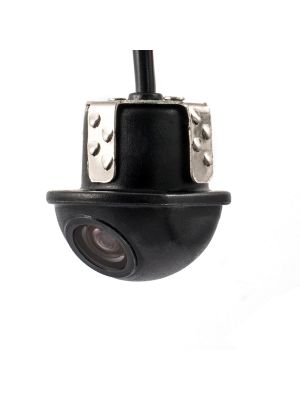 AMPIRE KC403-50 rear view camera for installation, 50° tilt, mirroring and lines on and off