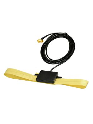 DAB window adhesive antenna with SMB connection