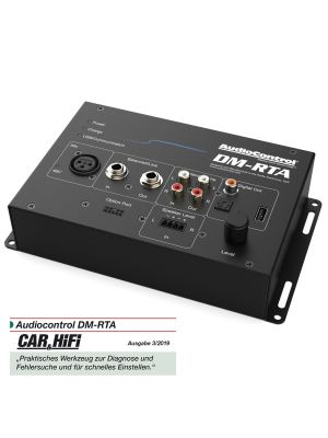 AudioControl DM-RTA Real Time Analyzer and Multi-Test Tool