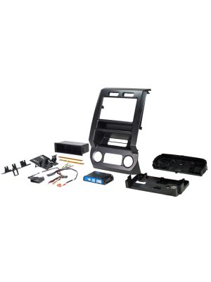 PAC RPK4-FD2201 Mounting kit 1/2 DIN incl. SWC - Interface & Climate control for Ford F-150 - 550 with 4.2