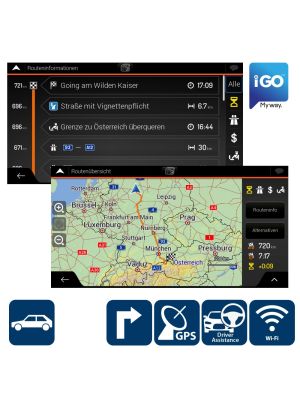 Blaupunkt iGO PRIMO EU map navigation software 