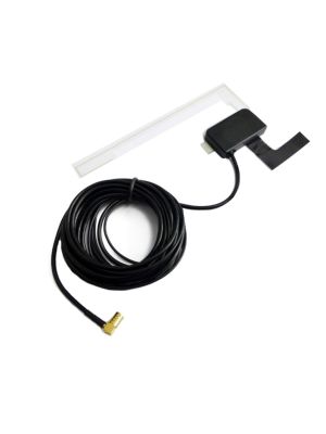 Passive glass adhesive indoor antenna for DAB + with SMB socket, 5m