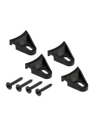 Mounting set for speaker grilles (4x clamps & 4x screws)