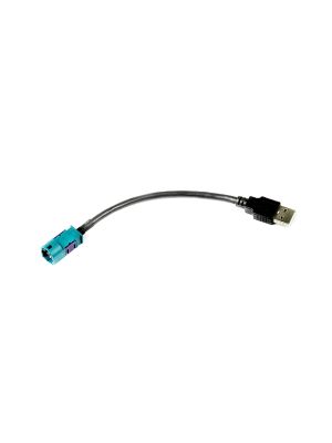 USB adapter cable to retain original USB socket for BMW 1 3 5 X1 E-Series, Mini 