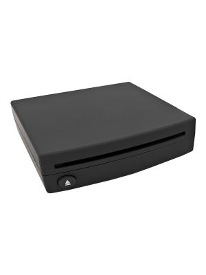 External CD player for car radios with USB