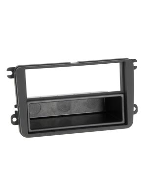 Facia Dash Kit 1DIN for Seat , Skoda & VW from 2003 (rubbertouch)