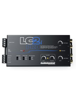 AudioControl LC2i PRO 2CH Line Out Converter with GTO™, AccuBASS® & Subwoofer Control incl. ACR-1 remote control