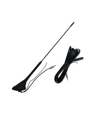Active rod antenna for AM / FM ( DIN ) with external power supply 4.5m 
