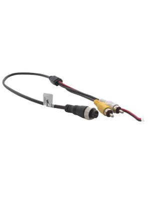 maxxcount reversing camera adapter cable 4-pin socket ></picture> 2x cinch (plug) + power 30cm