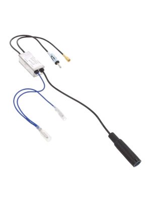 Active DAB+ FM splitter for passive original car antennas (DIN / SMB)