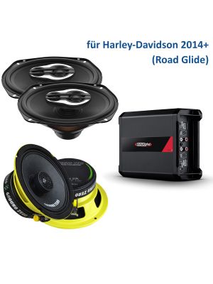maxxcount Harley-Davidson® Sound Pack 4FR-MOD (Road Glide™) for Soundstream HDHU14+ Radio