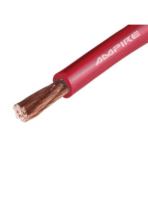 AMPIRE XSK10-RED power cable 1m, 8GA (10mm²), red
