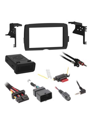 Metra BC-HDR-K1 2DIN Mounting kit with CAN-BUS / SWC Adapter for Harley-Davidson® from 2014 (L-Shape Radio)