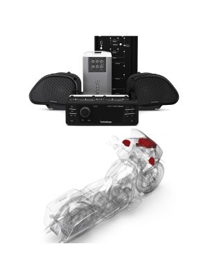 ROCKFORD Audio Kit HD9813RG-STAGE2 (Radio+2-SPK+Amp) for Harley-Davidson® Road Glide™ 1998-2013, Road Glide™ Custom 2012+
