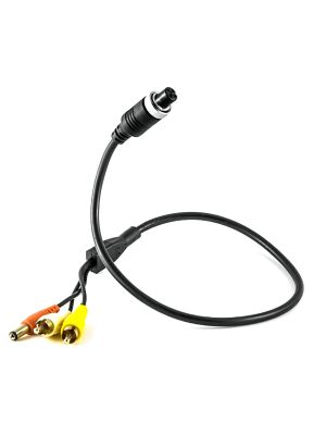 maxxcount reversing camera adapter cable 4-pin socket ></picture> 2x cinch (plug) + power (plug) 30cm