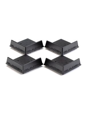 GLADEN W-ASC anti-slip rubber corners for bass boxes, 4 pieces